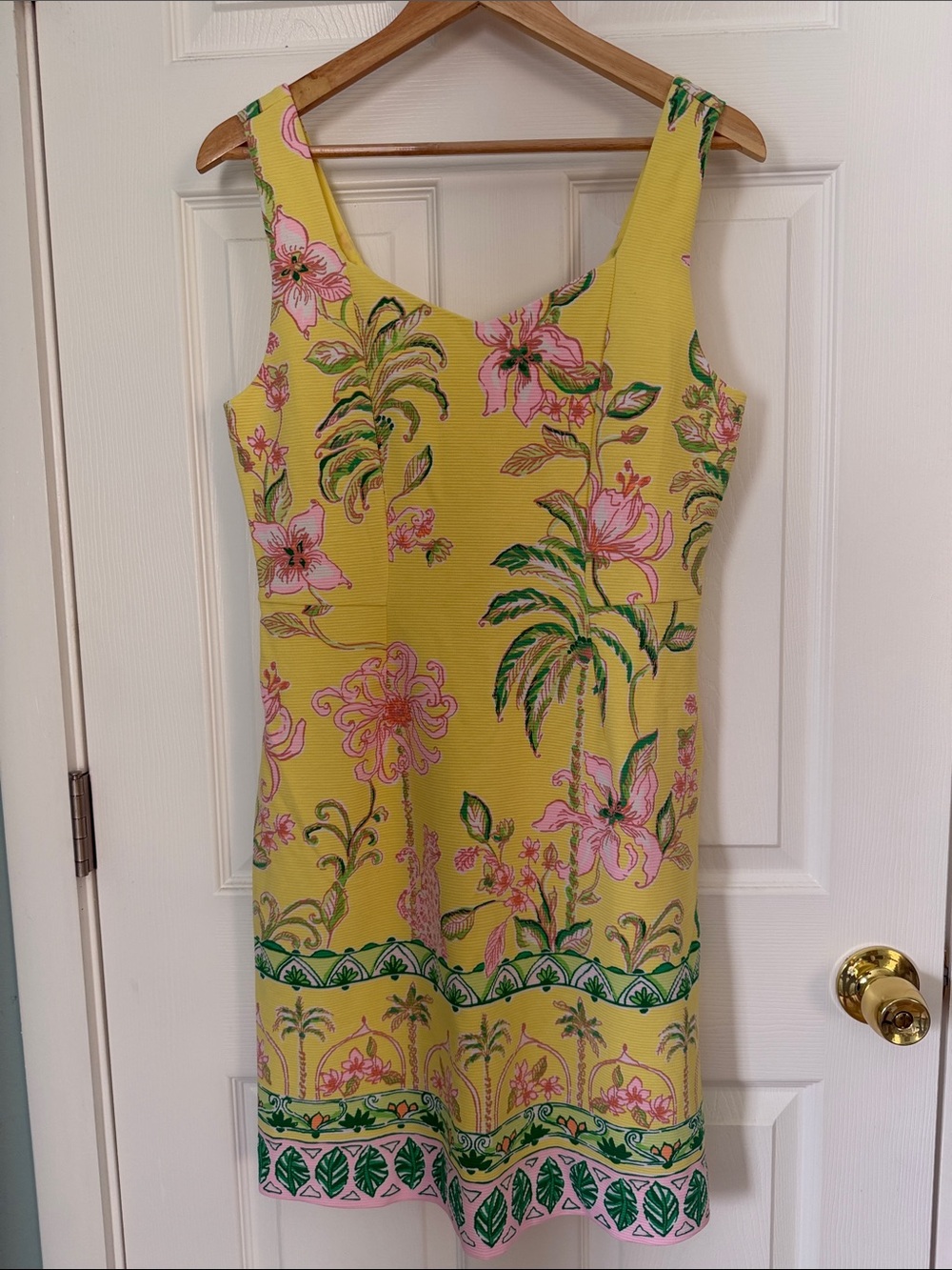Lilly Pulitzer Del Rey stretch shift Engineered